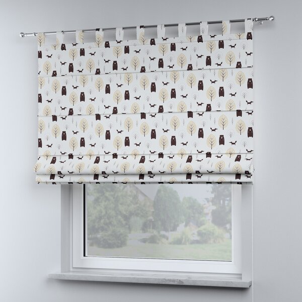 Oli tab top roman blind