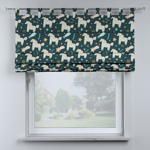Oli tab top roman blind
