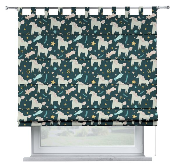 Oli tab top roman blind