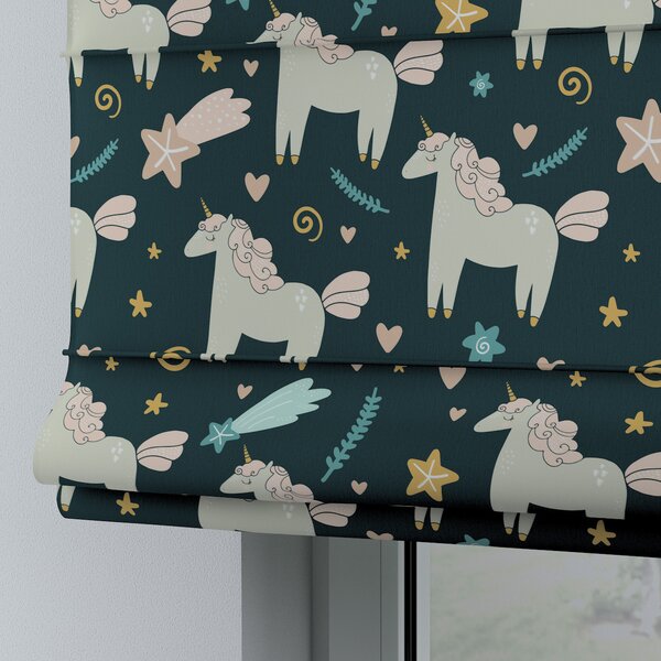 Oli tab top roman blind