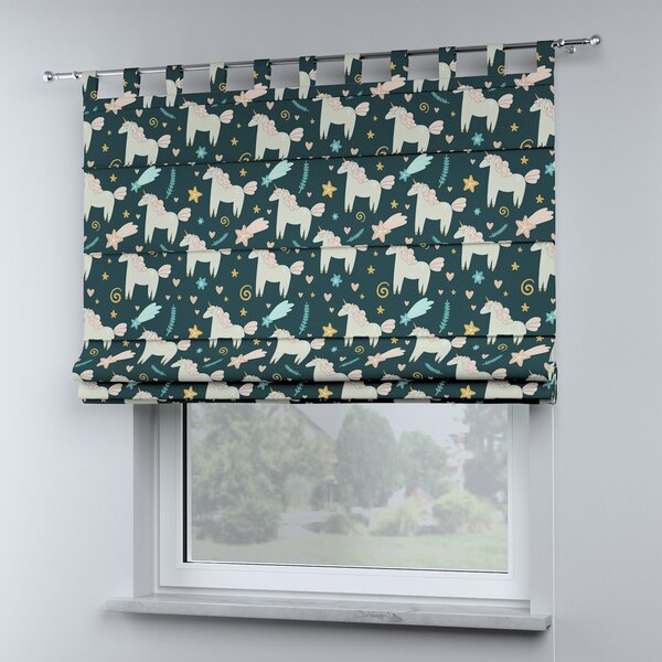 Oli tab top roman blind