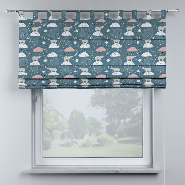 Oli tab top roman blind
