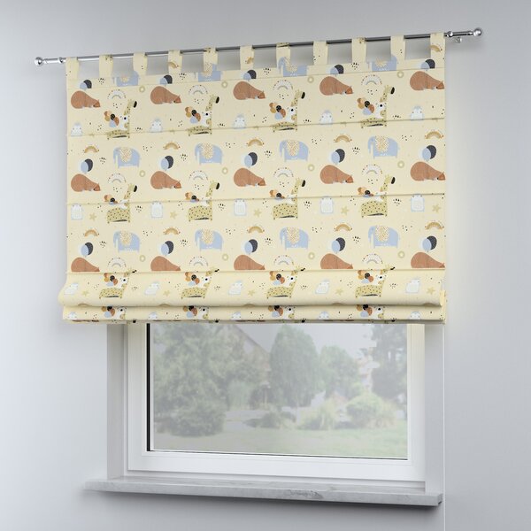 Oli tab top roman blind