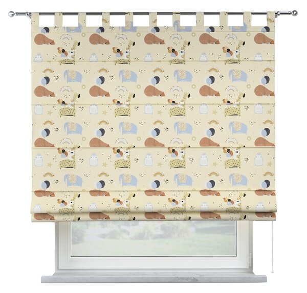 Oli tab top roman blind