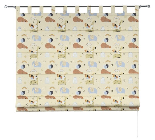 Oli tab top roman blind