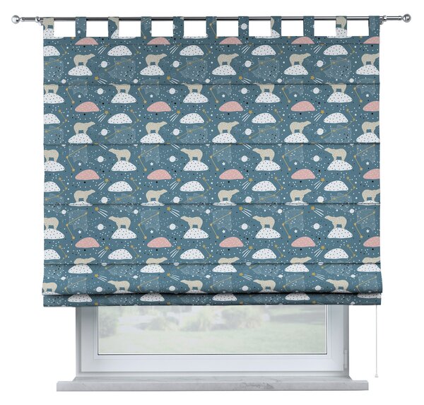 Oli tab top roman blind