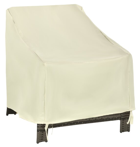 Outsunny Chair Shield: Waterproof 600D Oxford Outdoor Furniture Protector Aosom UK