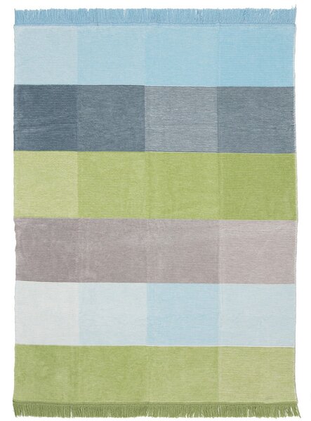 Blanket Cotton Cloud 150x200cm Pastel Green&Blue