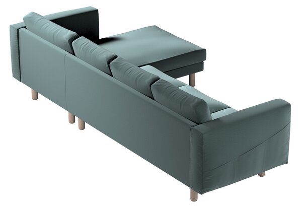 Norsborg 4-seat sofa with chaise longue cover