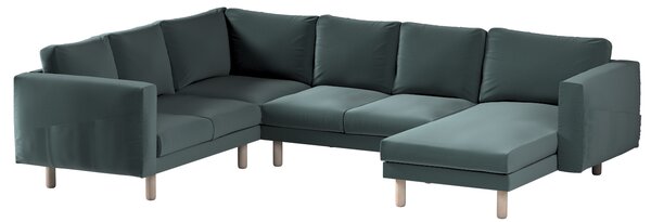 Norsborg 5-seat corner sofa with chaise longue cover