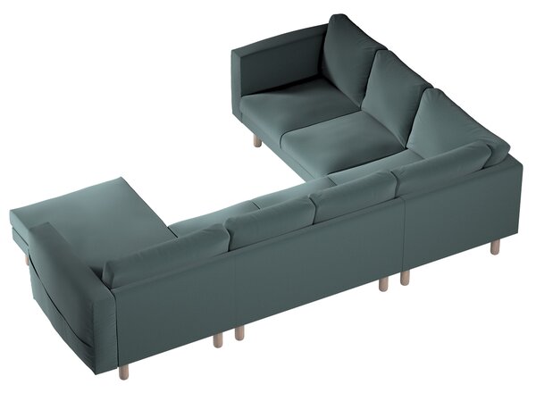 Norsborg 5-seat corner sofa with chaise longue cover