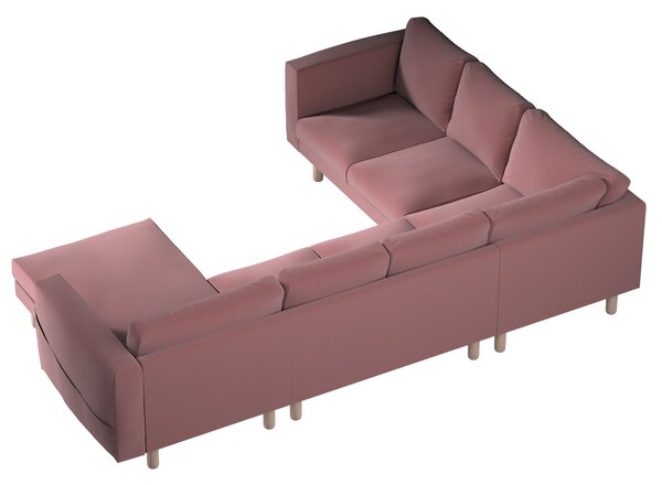 Norsborg 5-seat corner sofa with chaise longue cover