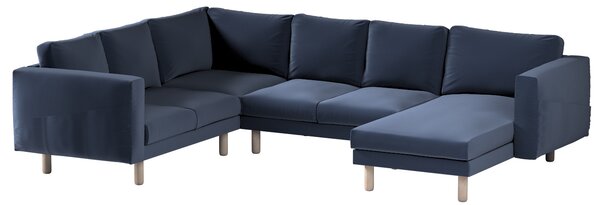 Norsborg 5-seat corner sofa with chaise longue cover