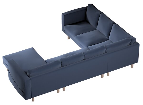 Norsborg 5-seat corner sofa with chaise longue cover