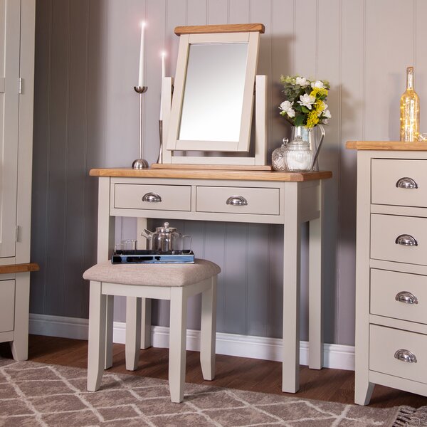 Chester Stone Painted Oak Dressing Table
