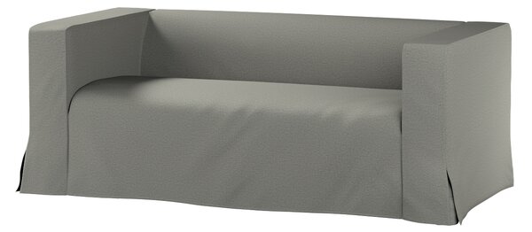 Klippan 2-seater floor length sofa cover with box pleats