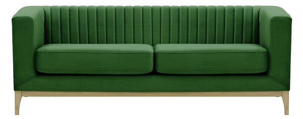 Slender Wood 3 Seater Sofa