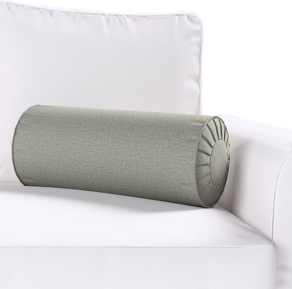 Bolster cushion with pleats