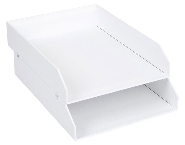 Hakan Stackable Letter Trays by Bigso Sweden, White