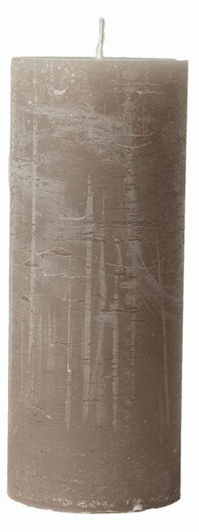 Candle in Rustic Stone by Cozy Living, X-Large (wide)