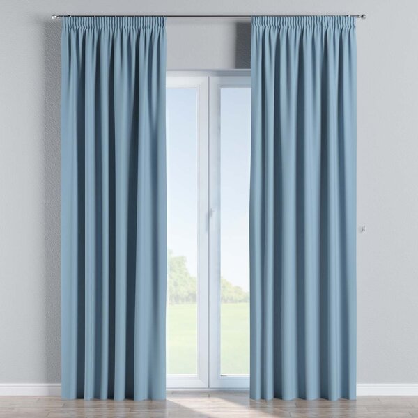 Pencil pleat curtains