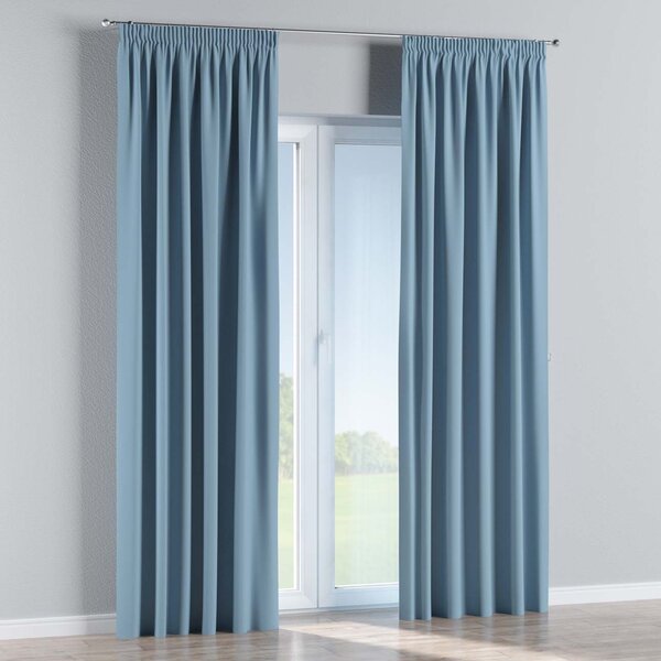 Pencil pleat curtains