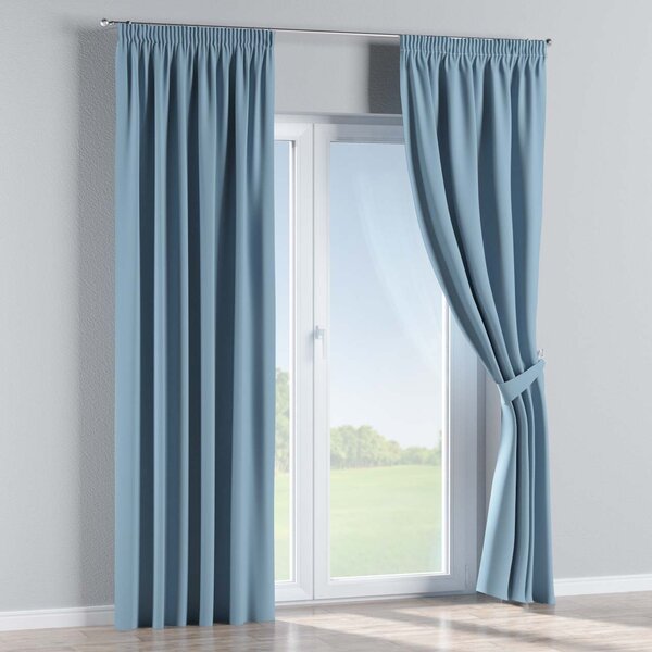 Pencil pleat curtains