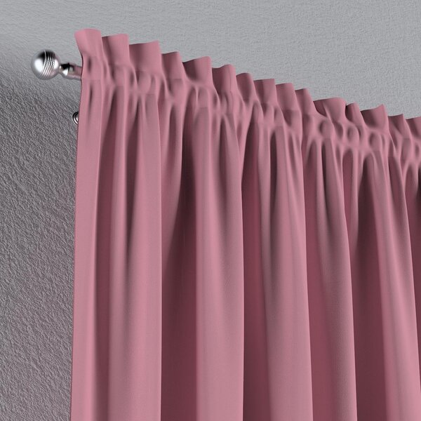 Slot and frill curtains