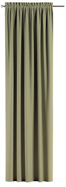 Slot and frill curtains