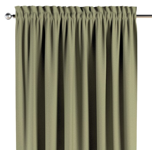 Slot and frill curtains