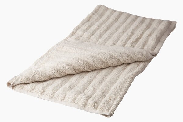 Light Sand Wave Towels 100% Organic Cotton, Bath Towel
