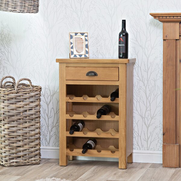 Rutland Oak Wine Cabinet