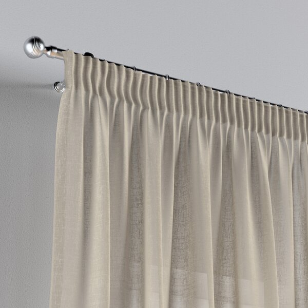 Pencil pleat curtains