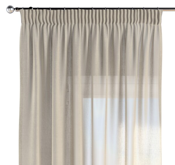 Pencil pleat curtains