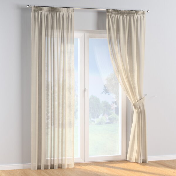 Pencil pleat curtains