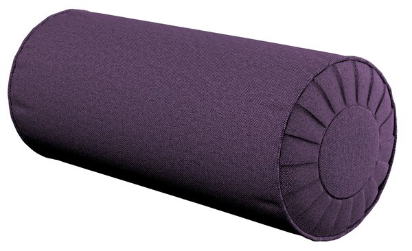 Bolster cushion with pleats