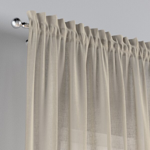 Slot and frill curtains