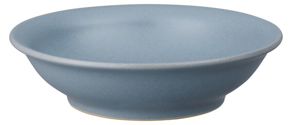 Impression Blue Medium Shallow Bowl