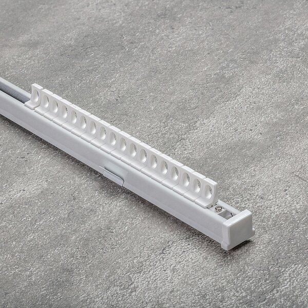 Set - TS single ceiling aluminium rail white 150 cm