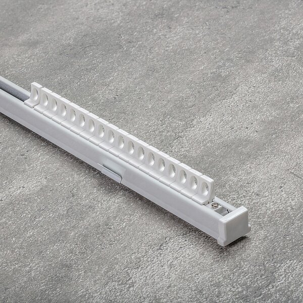 Set - TS single ceiling aluminium rail 180 cm