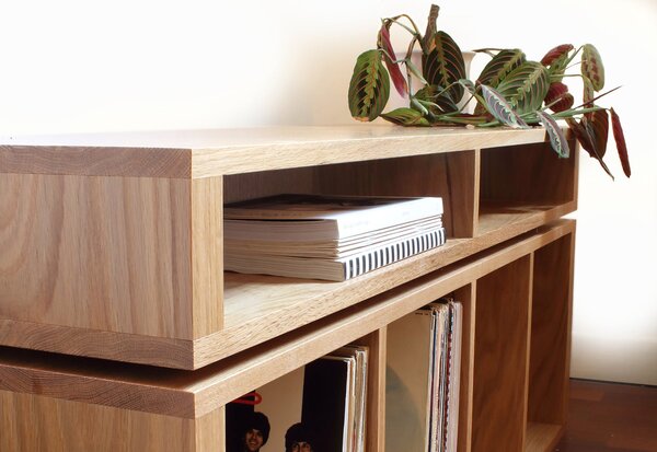 Kelston Record Player Cabinet on Hairpin legs