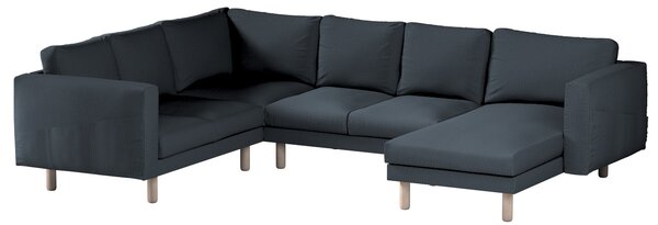 Norsborg 5-seat corner sofa with chaise longue cover