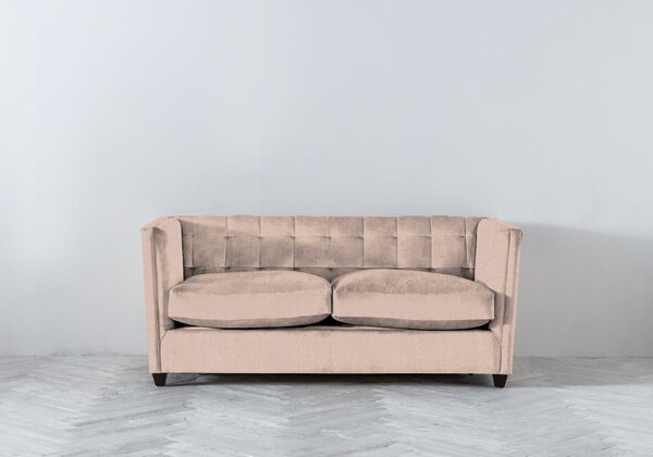 Lia Three-Seater Sofa Bed in Rose Petal
