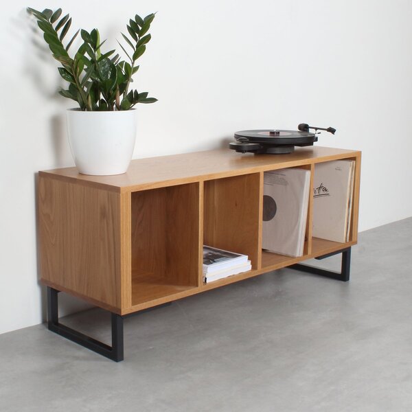 Condor Vinyl Storage Cabinet On Minimalist Square legs