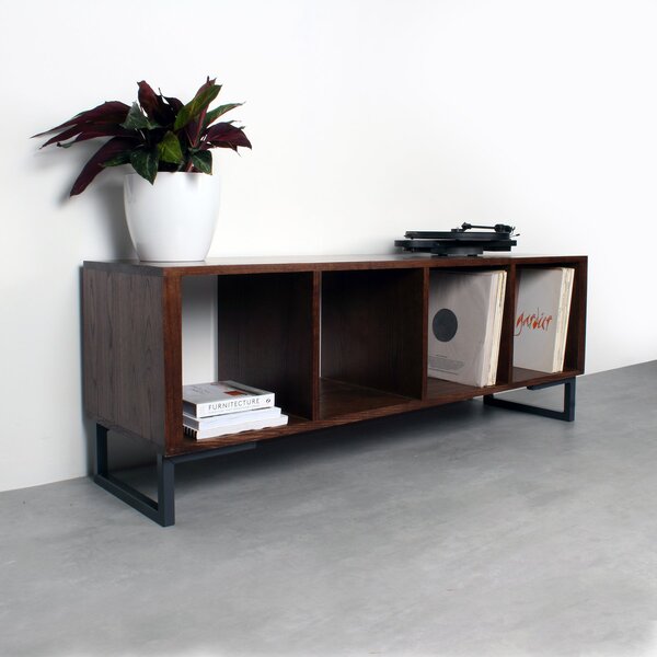 Condor Vinyl Storage Cabinet On Minimalist Square legs