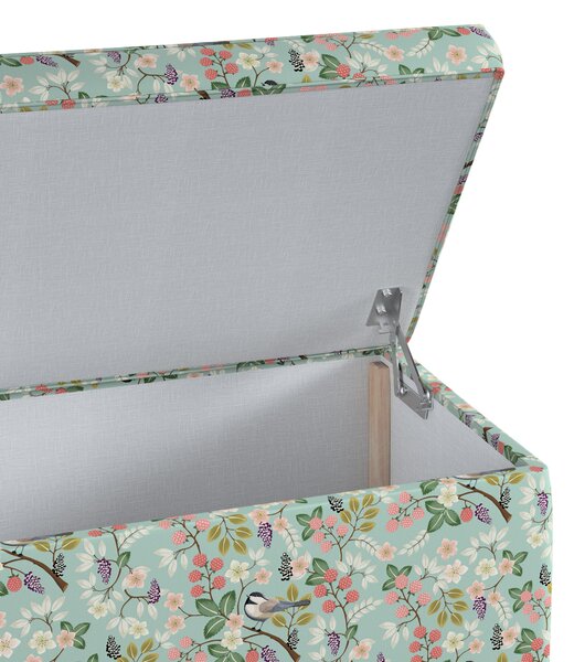 Upholstered storage chest