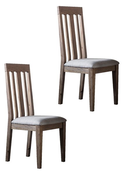 Cooper Oak Dining Chair in Natural, Set of Two
