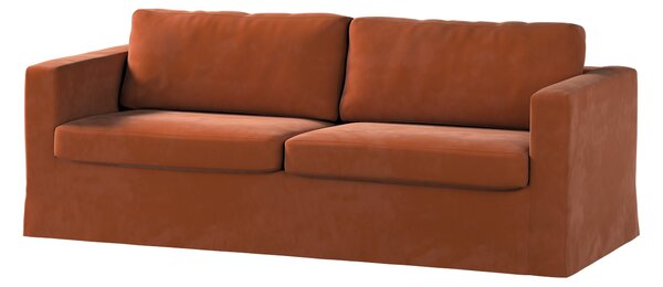 Floor length Karlstad 3-seater sofa cover