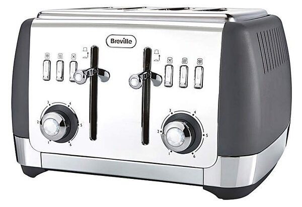Breville Strata Grey 4 Slice Toaster