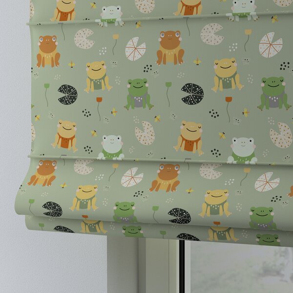 Oli tab top roman blind